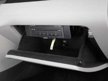 CD Changer, Glove Box (Also requires four parts below)