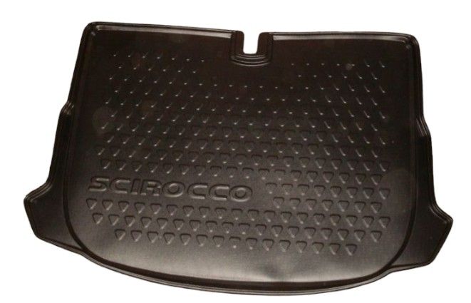 Boot tray-plastic Scirocco lettering