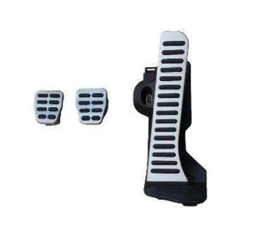 Pedal Set, Aluminium, RHD, manual