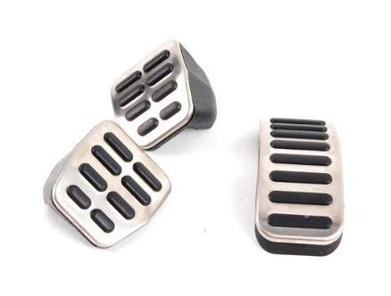 Pedal Set, Stainless Steel, RHD, manual