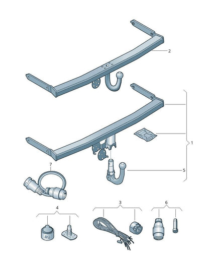 Tow Bar Wiring Loom