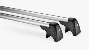 Roof Bars (pair), Silver, lockable