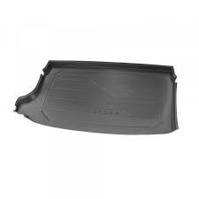 Plastic luggage compartment tray